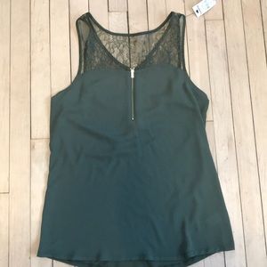 Express Olive Green Tank Top